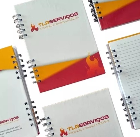 Caderno - Espiral Metalico